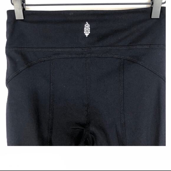 Free People Movement Kali Cropped Leggings Black XS - Picture 6 of 7